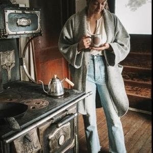 Doen Maritime Jeans. 100 percent cotton. Raw hem